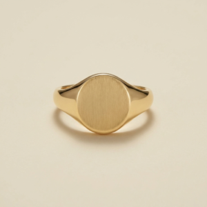 Bague Chevalière Gravée